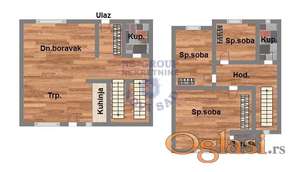 Odličan četvorosoban stan na Sajlovu!